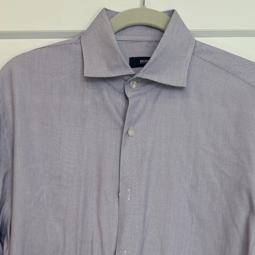 Hugo Boss Light Purple Dress Shirt